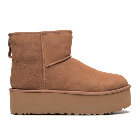 NEW●UGG/Women's Classic Mini Platform Chestnut